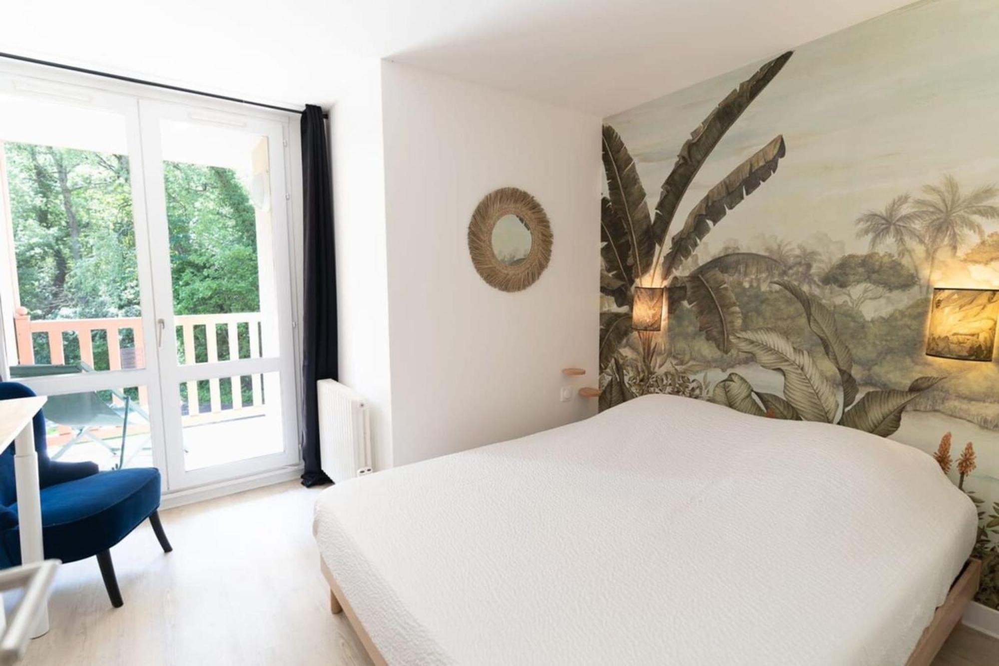 Beautiful Flat With Swimming Pool Tennis Court And Private Car Parking 109 Le Touquet Dış mekan fotoğraf