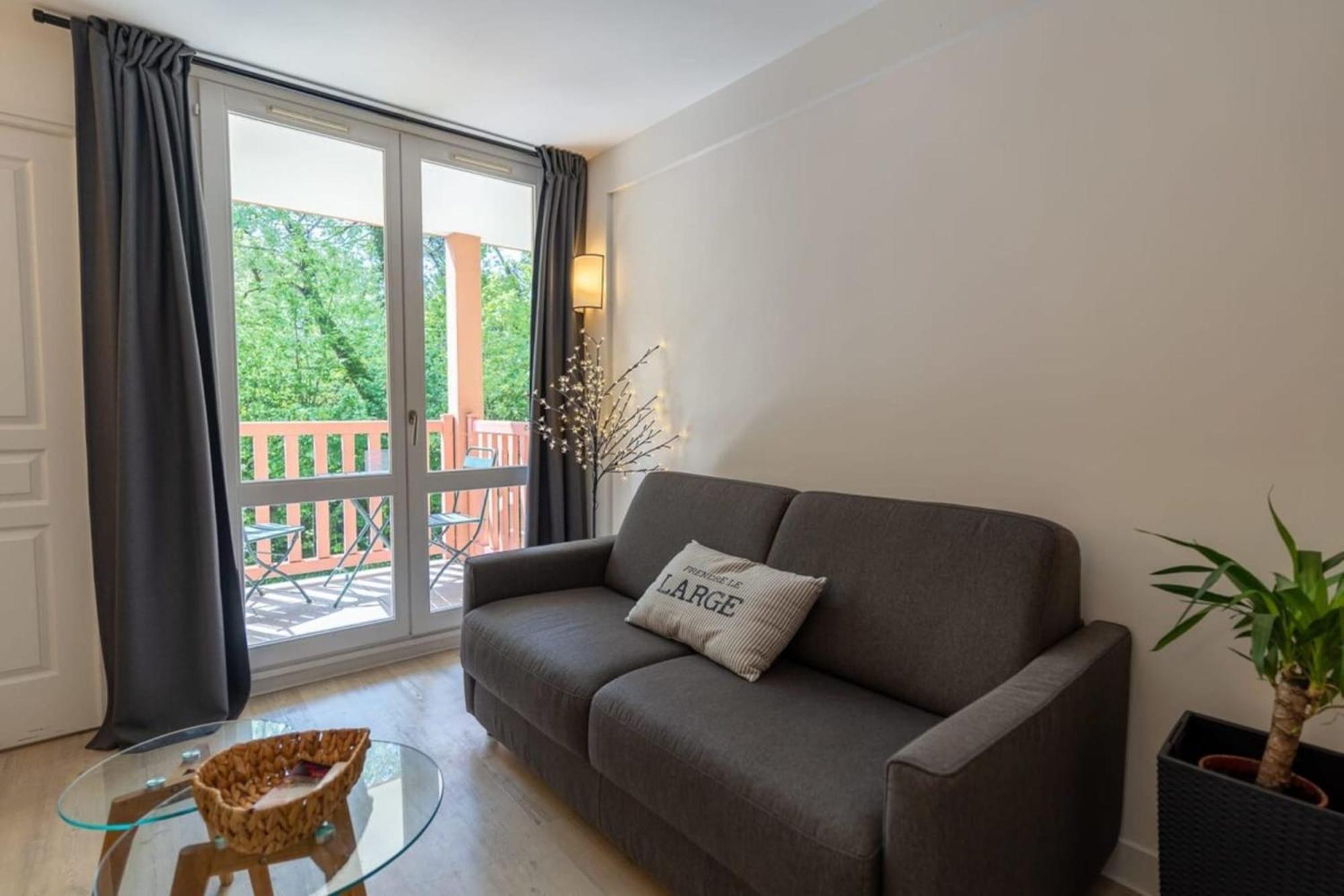 Beautiful Flat With Swimming Pool Tennis Court And Private Car Parking 109 Le Touquet Dış mekan fotoğraf