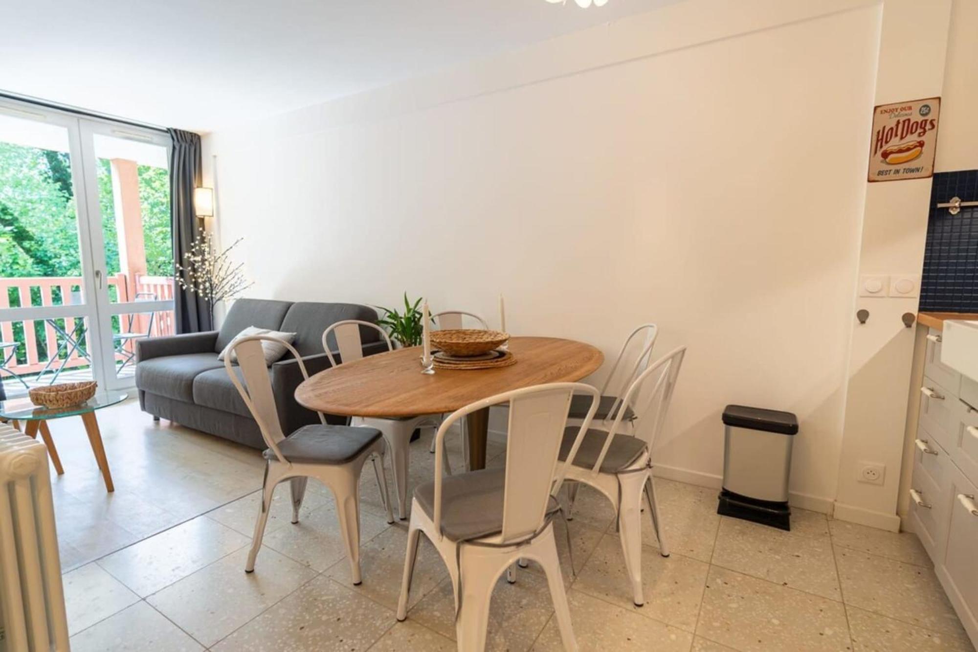 Beautiful Flat With Swimming Pool Tennis Court And Private Car Parking 109 Le Touquet Dış mekan fotoğraf